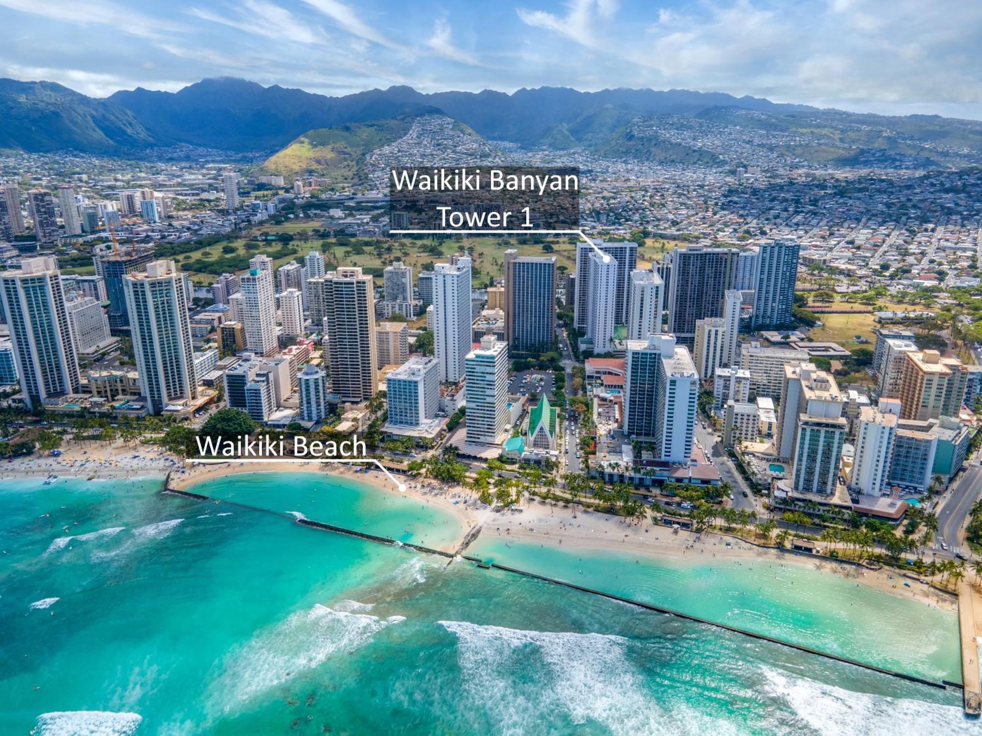 Great Ocean View Condo, Near Beach With Free Parking! Honolulu Extérieur photo