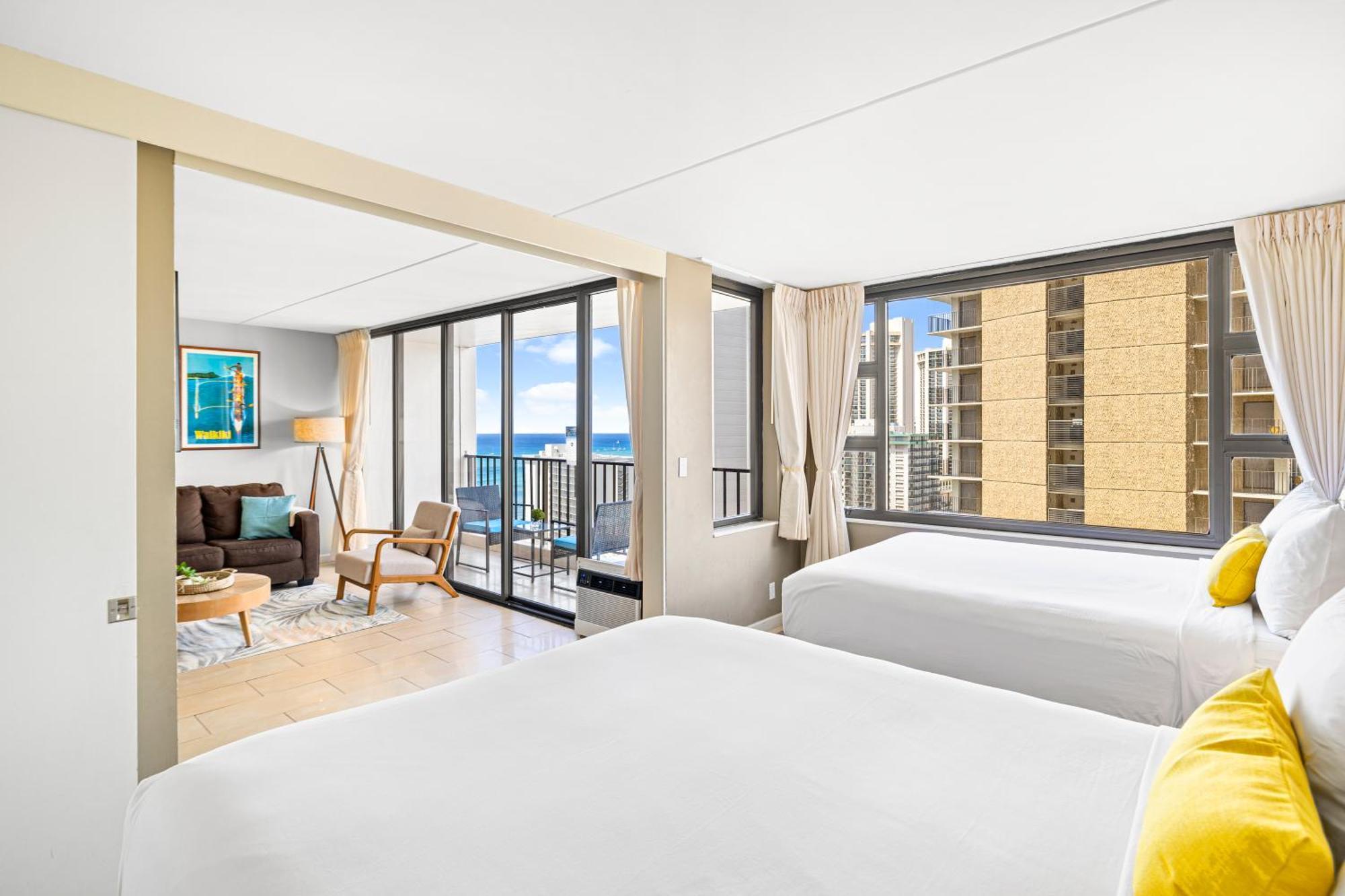 Great Ocean View Condo, Near Beach With Free Parking! Honolulu Extérieur photo