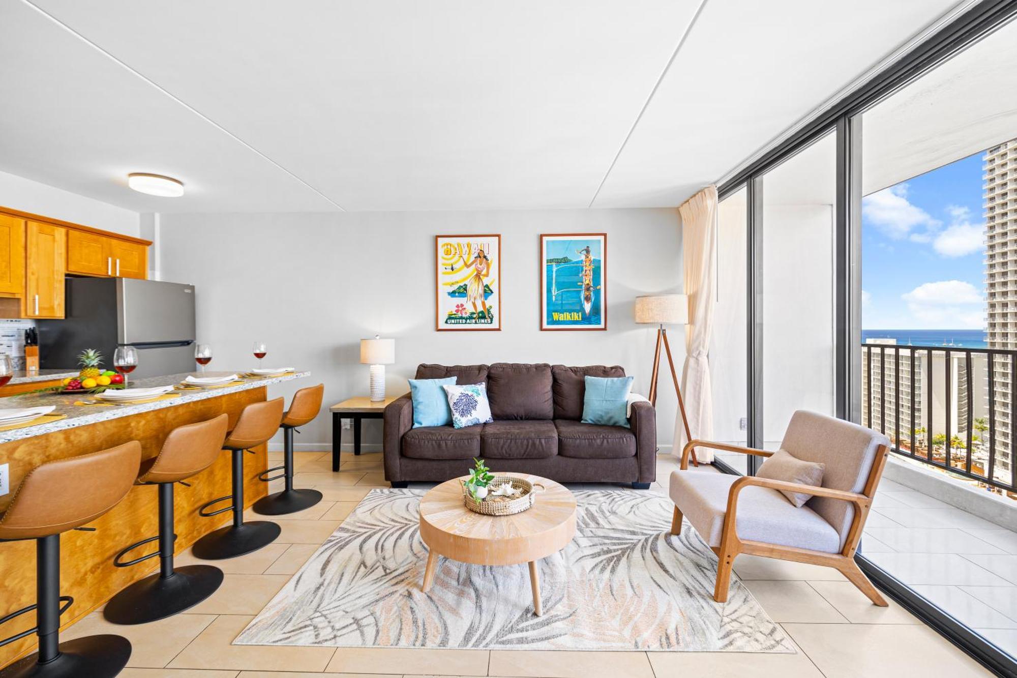 Great Ocean View Condo, Near Beach With Free Parking! Honolulu Extérieur photo
