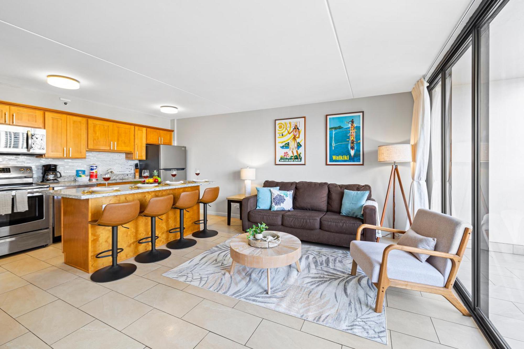 Great Ocean View Condo, Near Beach With Free Parking! Honolulu Extérieur photo