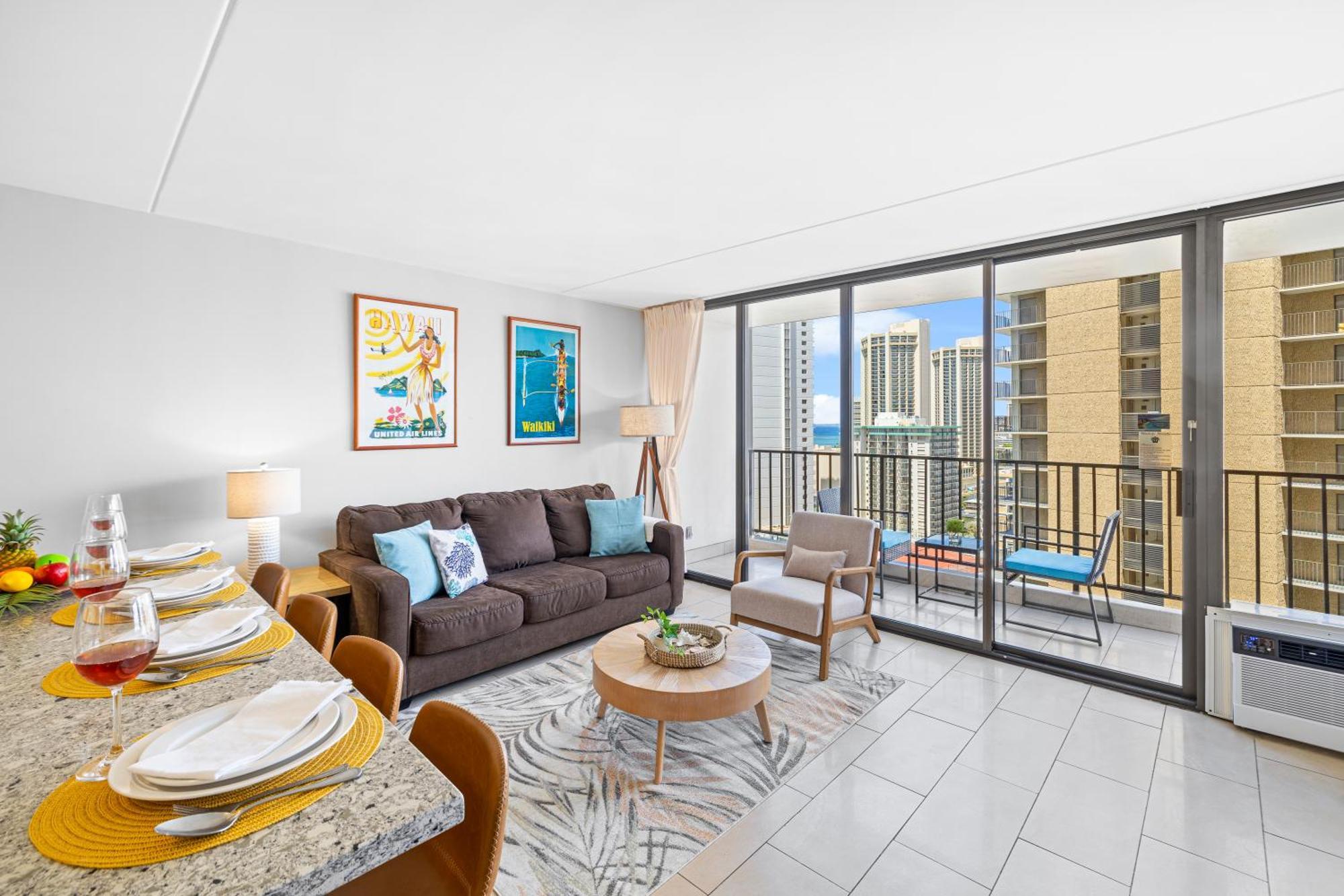 Great Ocean View Condo, Near Beach With Free Parking! Honolulu Extérieur photo